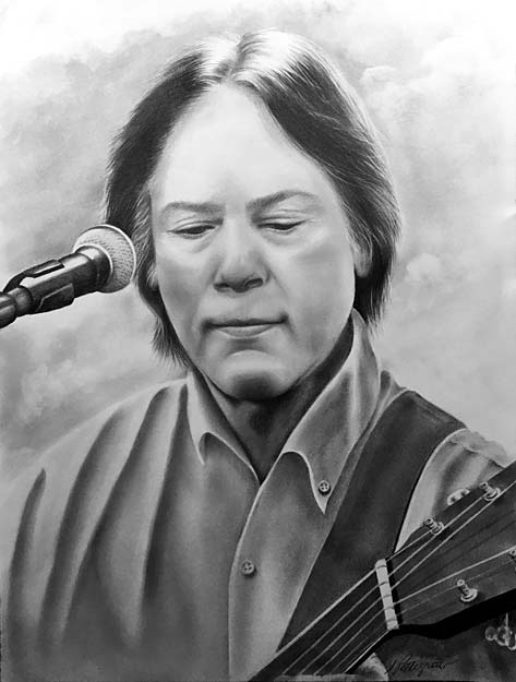 Bud - graphite on paper artwork