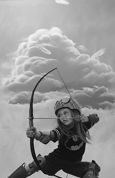 Guardian - 3ft x 4ft, Acrylic on canvas artwork by Sherrie Pettigrew